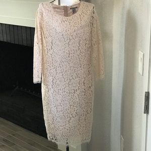 H&M beautiful Blush lace dress